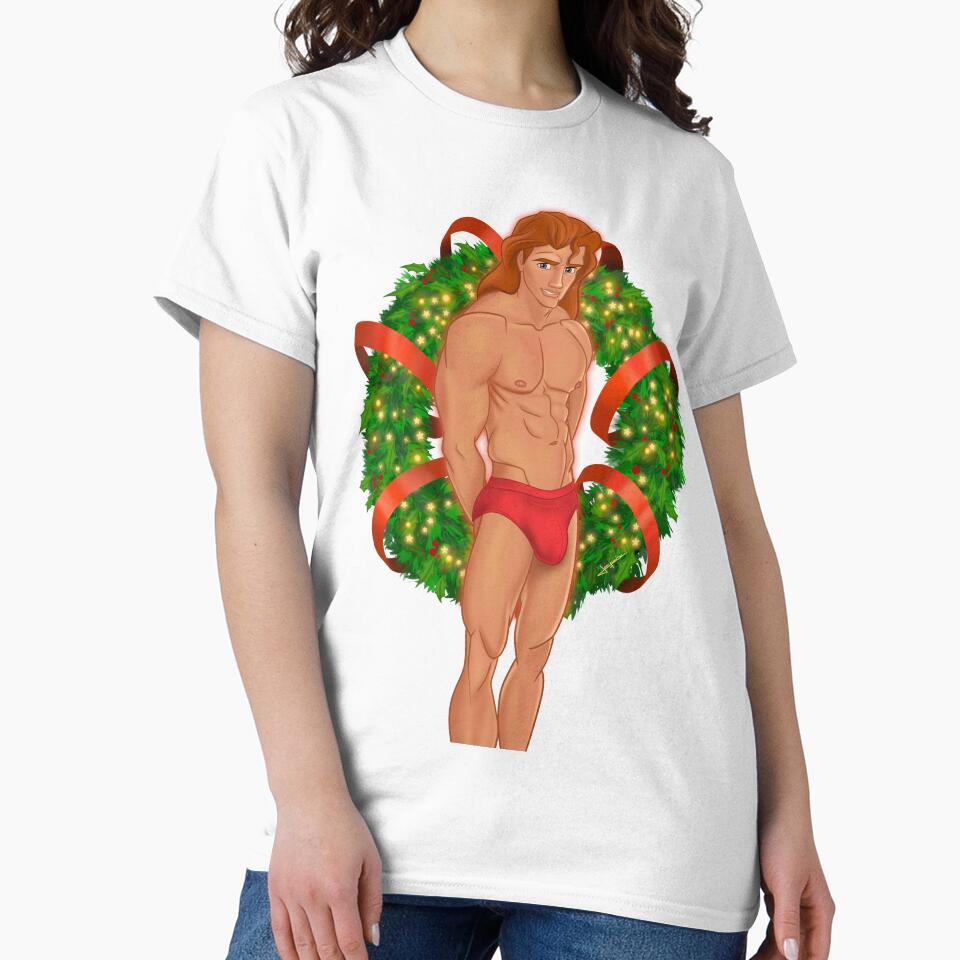 Beast - Holiday Christmas Charm Illustration by Joaquinpop T-Shirts, Hoodie, Sweatshirt | BlankRebels.com (Image 2)