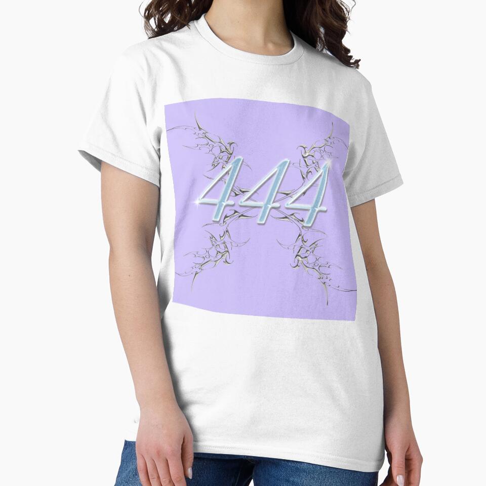 444 Y2K Cybersigilism Angel Number Chrome Butterfly by Spooks Looks T-Shirts, Hoodie, Sweatshirt | BlankRebels.com (Image 2)