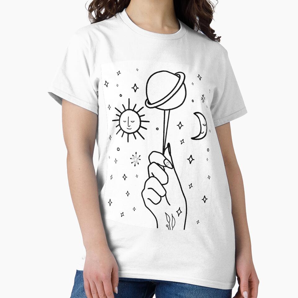 Sun Moon Rising I Am All by LadyZodiac T-Shirts, Hoodie, Sweatshirt | BlankRebels.com (Image 2)