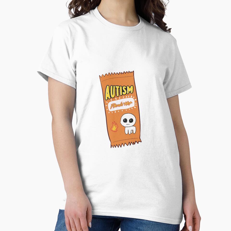 autism flamin hot sauce by goblinbabe T-Shirts, Hoodie, Sweatshirt | BlankRebels.com (Image 2)