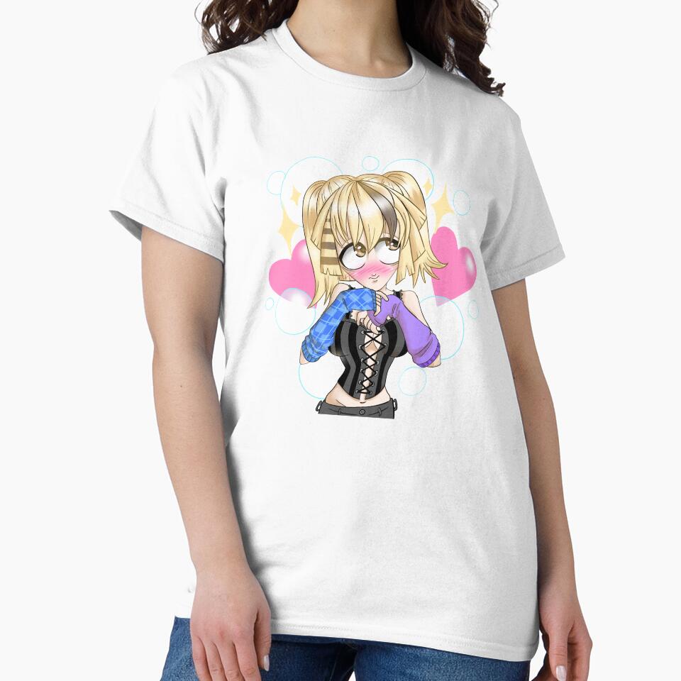 Y2K Goth Anime Girl by gross-girl99 T-Shirts, Hoodie, Sweatshirt | BlankRebels.com (Image 2)