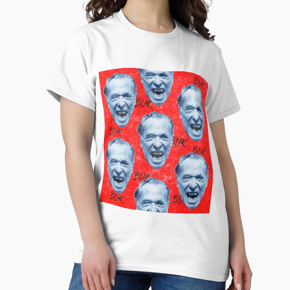 Bukowski pop art by Domi-llustra T-Shirts, Hoodie, Sweatshirt | BlankRebels.com (Image 2)