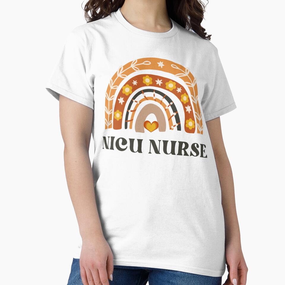 NICU Nurse Vintage Rainbow by AsinusAS T-Shirts, Hoodie, Sweatshirt | BlankRebels.com (Image 2)