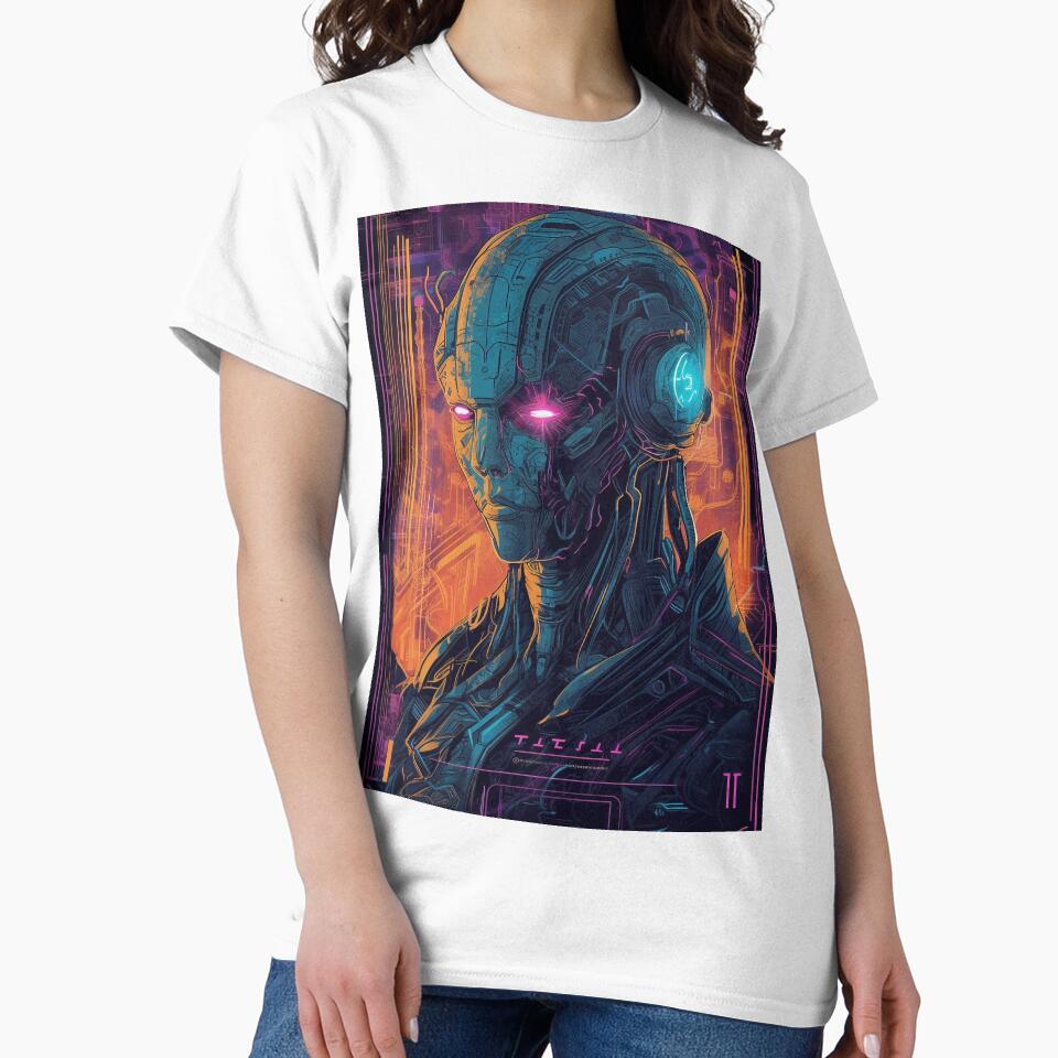 Cyberpunk Tarot #63 by nixlim T-Shirts, Hoodie, Sweatshirt | BlankRebels.com (Image 2)