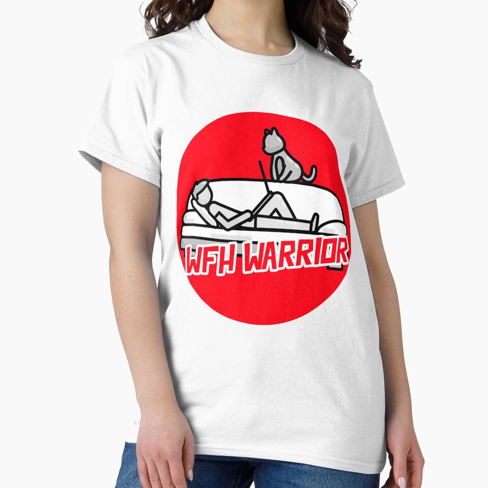 Work From Home Warrior (Dog Edition) by wexicangaming T-Shirts, Hoodie, Sweatshirt | BlankRebels.com (Image 2)