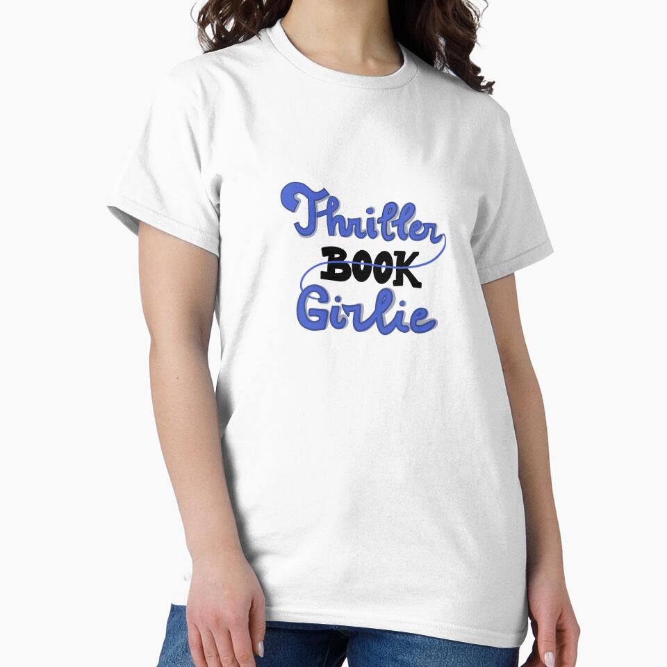 Thriller book girlie by simcat13 T-Shirts, Hoodie, Sweatshirt | BlankRebels.com (Image 2)