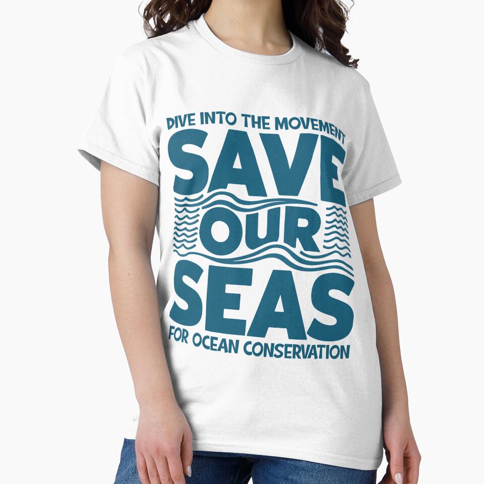Save Our Seas: Join the Movement by StellarValor T-Shirts, Hoodie, Sweatshirt | BlankRebels.com (Image 2)