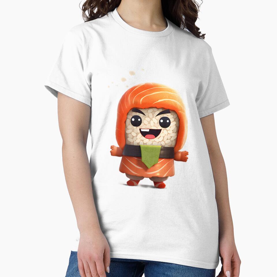 Sushi Character by WonderTs T-Shirts, Hoodie, Sweatshirt | BlankRebels.com (Image 2)
