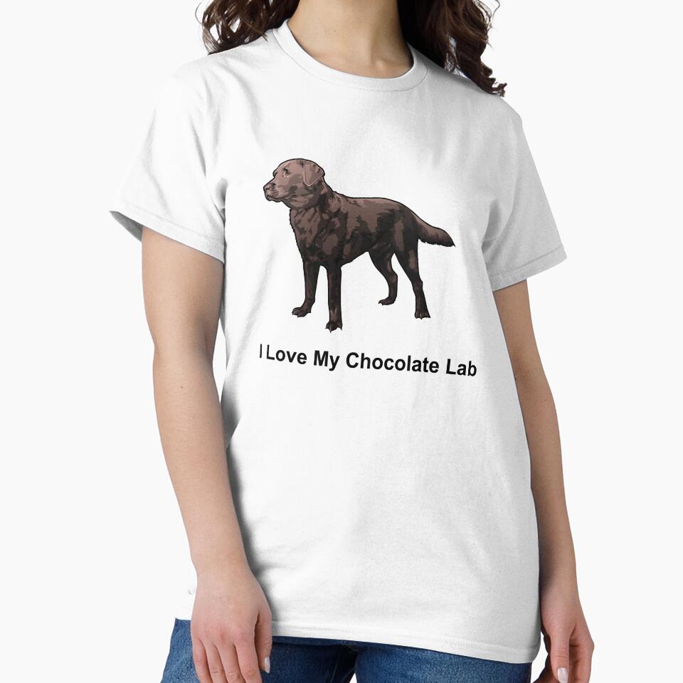 Chocolate Lab by SillyShirtsLOL T-Shirts, Hoodie, Sweatshirt | BlankRebels.com (Image 2)
