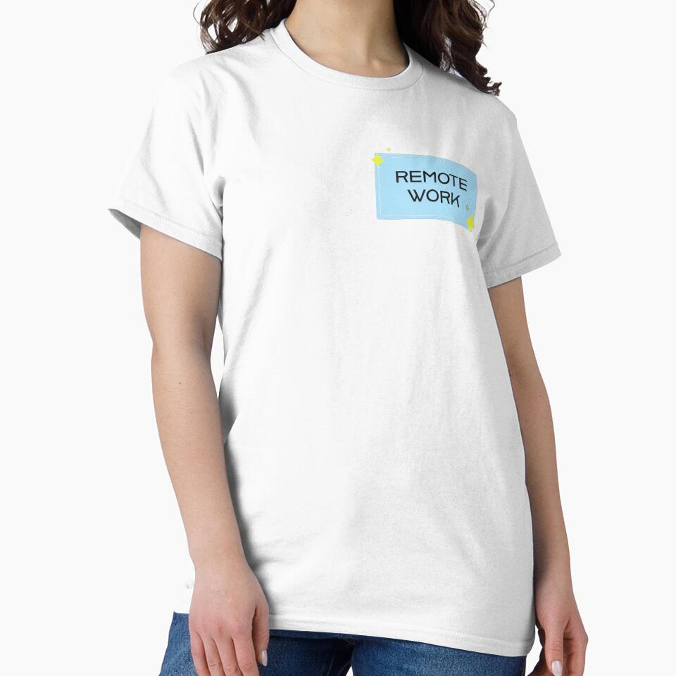 vintage design  remote work by SeniorPrint99 T-Shirts, Hoodie, Sweatshirt | BlankRebels.com (Image 2)