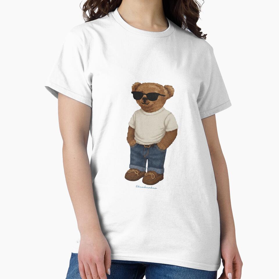 Cute Teddy Bear Cool by BUABUABUA
