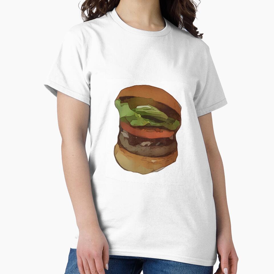 Big Hamburger by Reethes T-Shirts, Hoodie, Sweatshirt | BlankRebels.com (Image 2)