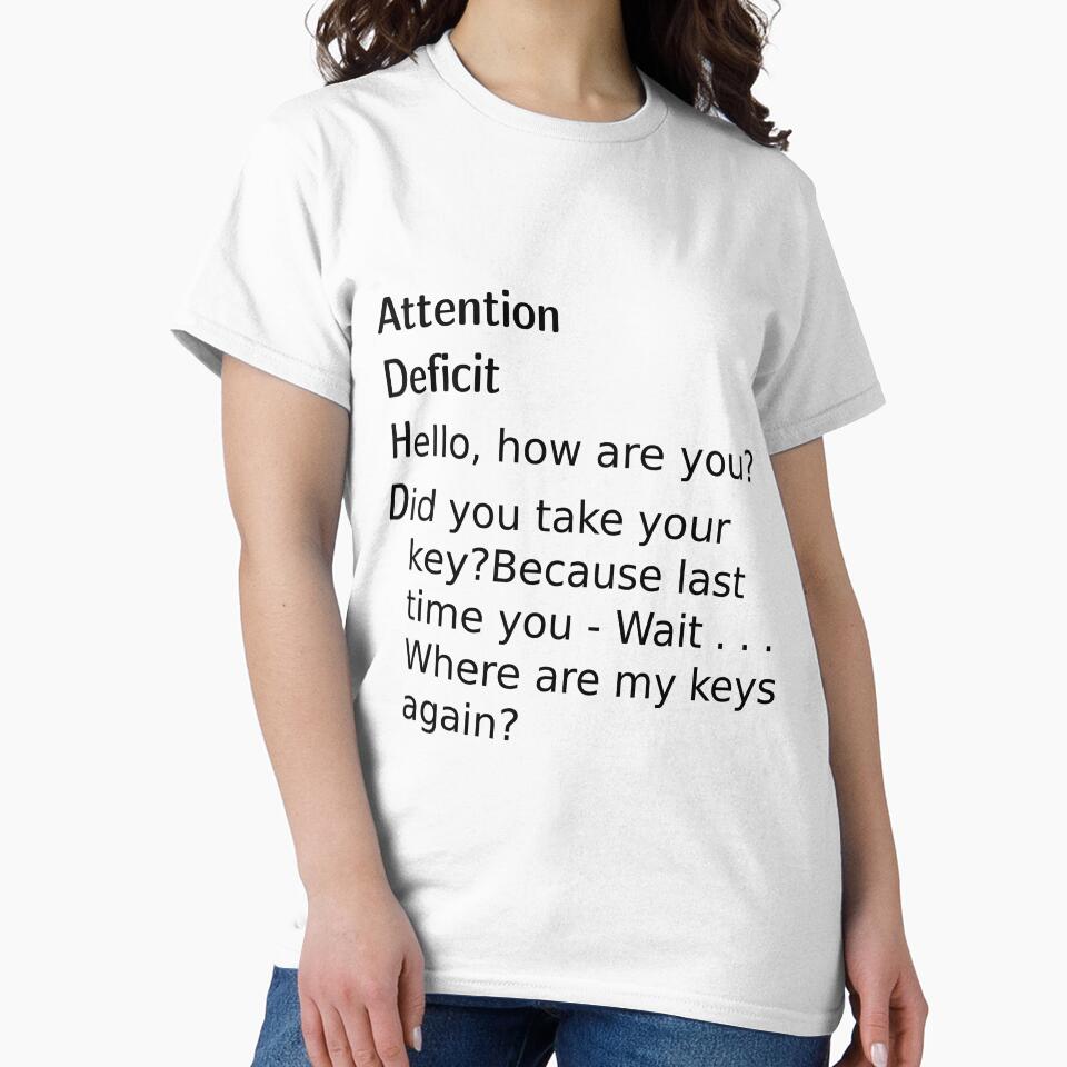 ADHD acronym by PRINTareto-d T-Shirts, Hoodie, Sweatshirt | BlankRebels.com (Image 2)