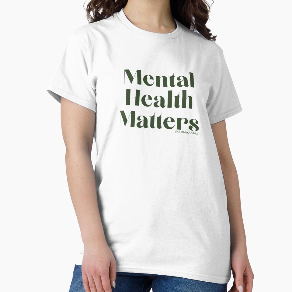 Mental Health Matters., v25b | @lilsboobthangs by lilsboobthangs T-Shirts, Hoodie, Sweatshirt | BlankRebels.com (Image 2)