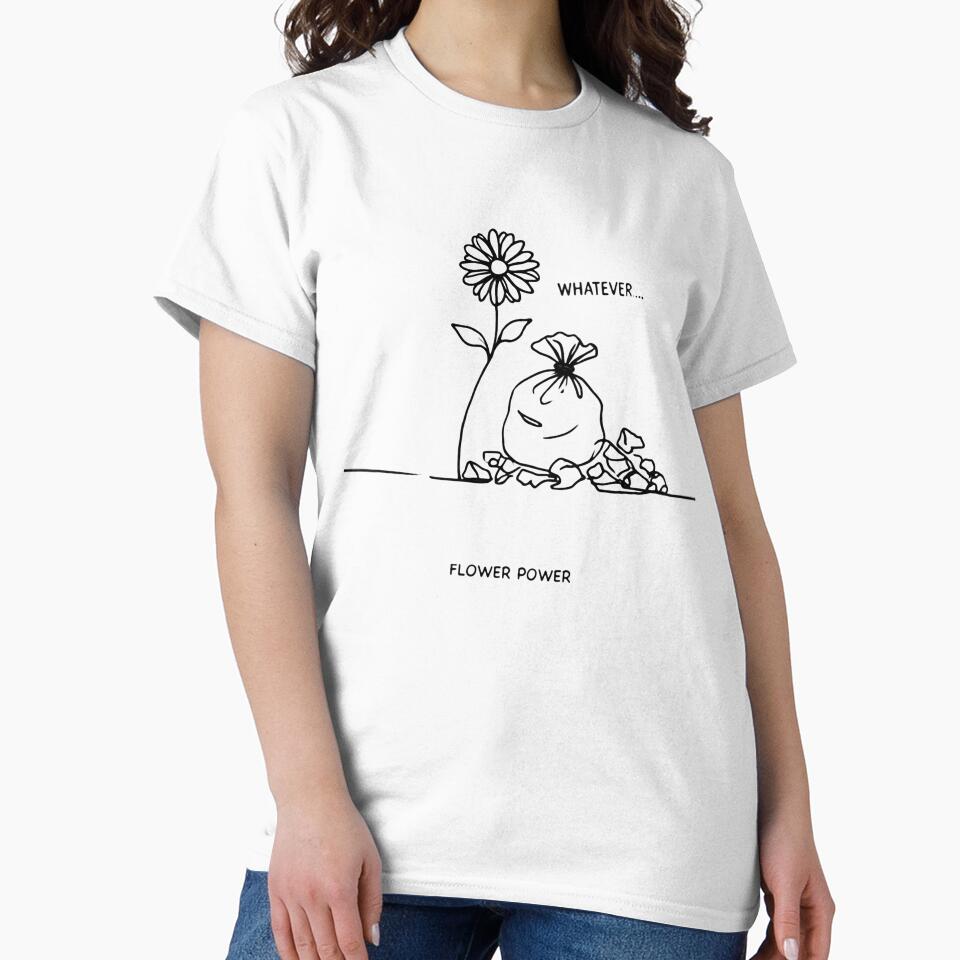 Whatever...Flower Power by SimplyMissy T-Shirts, Hoodie, Sweatshirt | BlankRebels.com (Image 2)