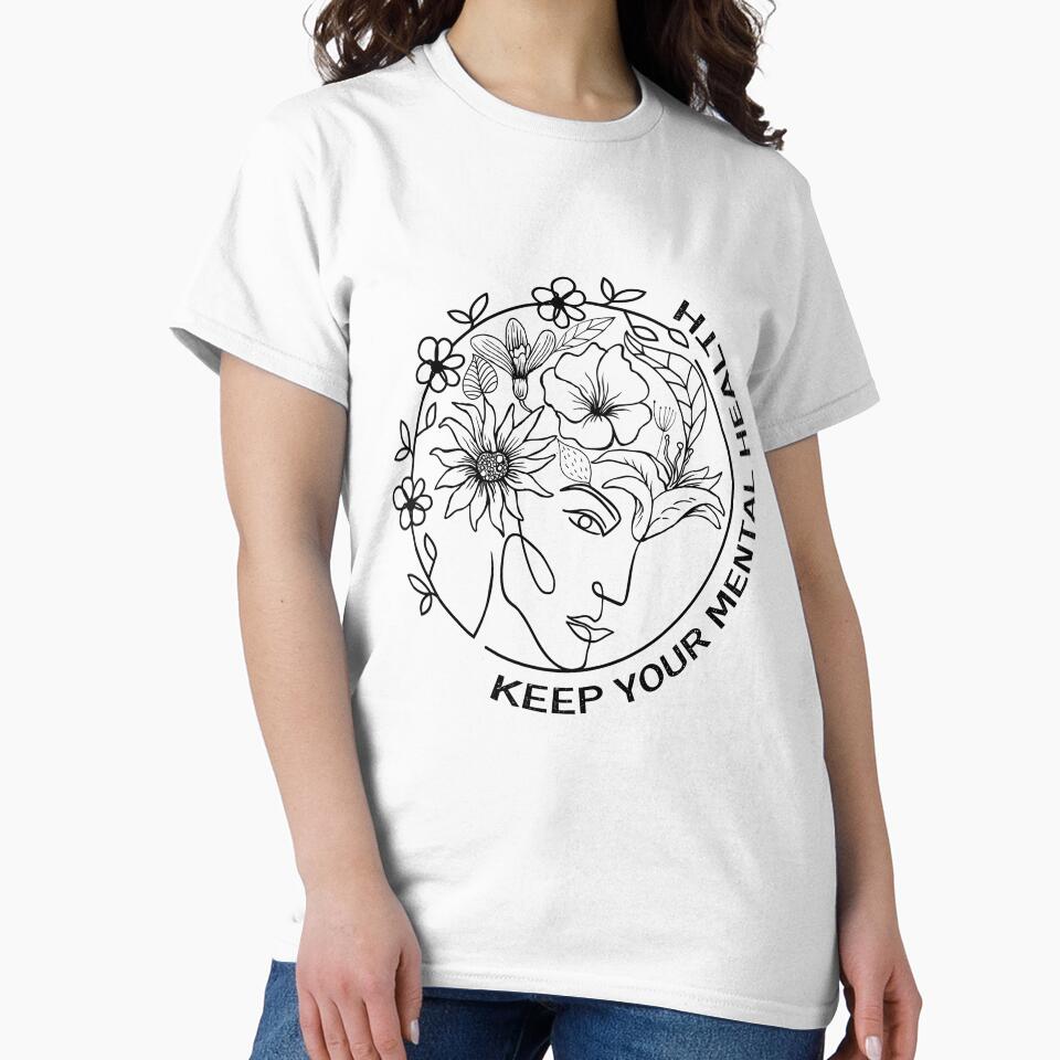 Keep Your Mental Health,cool design by MoSaid T-Shirts, Hoodie, Sweatshirt | BlankRebels.com (Image 2)