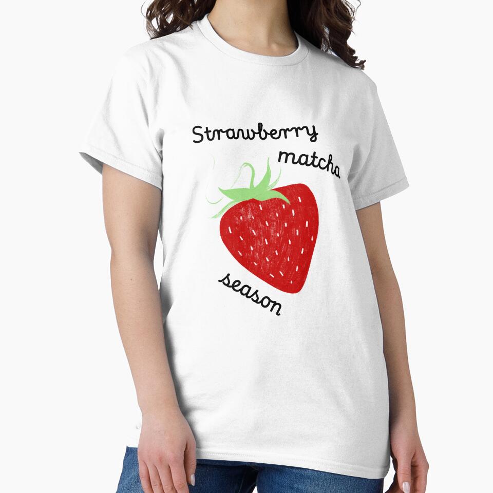 Strawberry Matcha Season by helenprint T-Shirts, Hoodie, Sweatshirt | BlankRebels.com (Image 2)