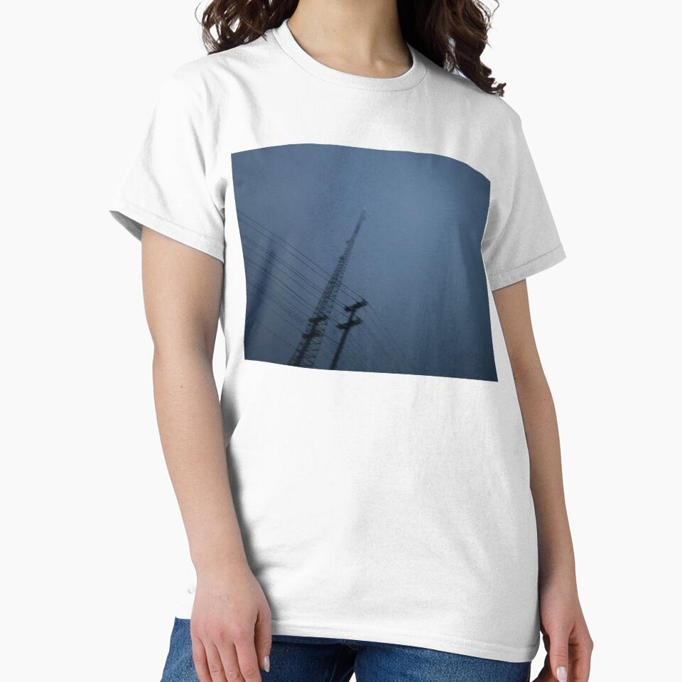 foggy radio tower by meuliasshop T-Shirts, Hoodie, Sweatshirt | BlankRebels.com (Image 2)