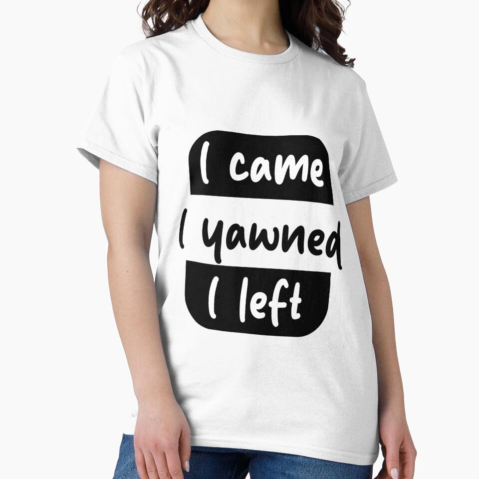 I Came, I Yawned, I Left – Anti-Social Club Shirt by Kraven1195