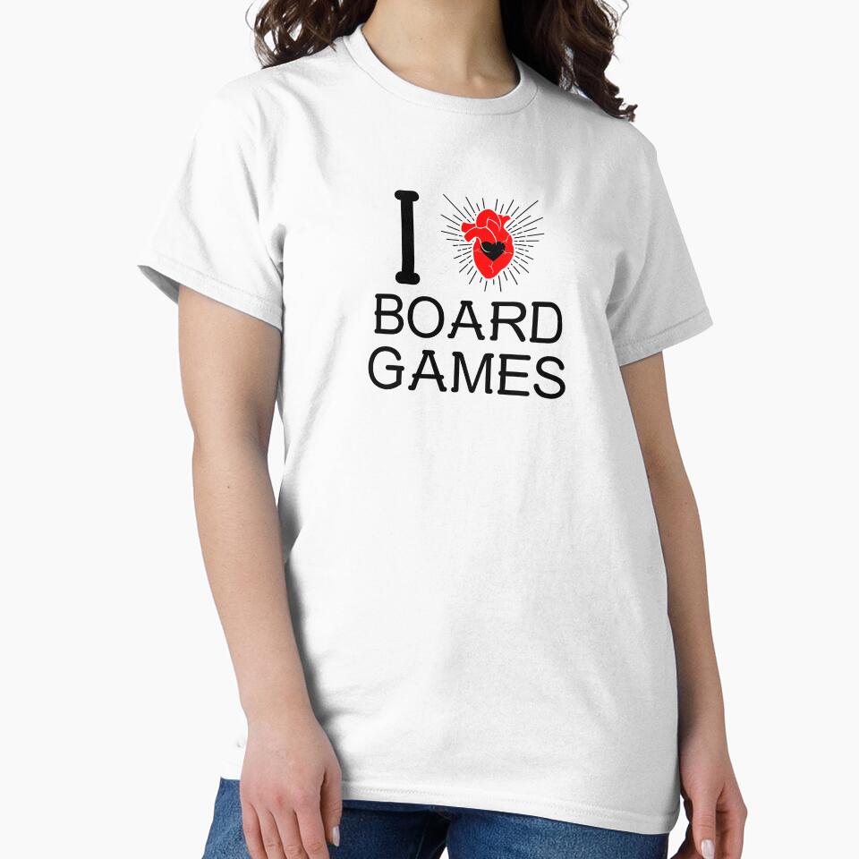 I (realistically) Heart Board Games by gamenighttees T-Shirts, Hoodie, Sweatshirt | BlankRebels.com (Image 2)