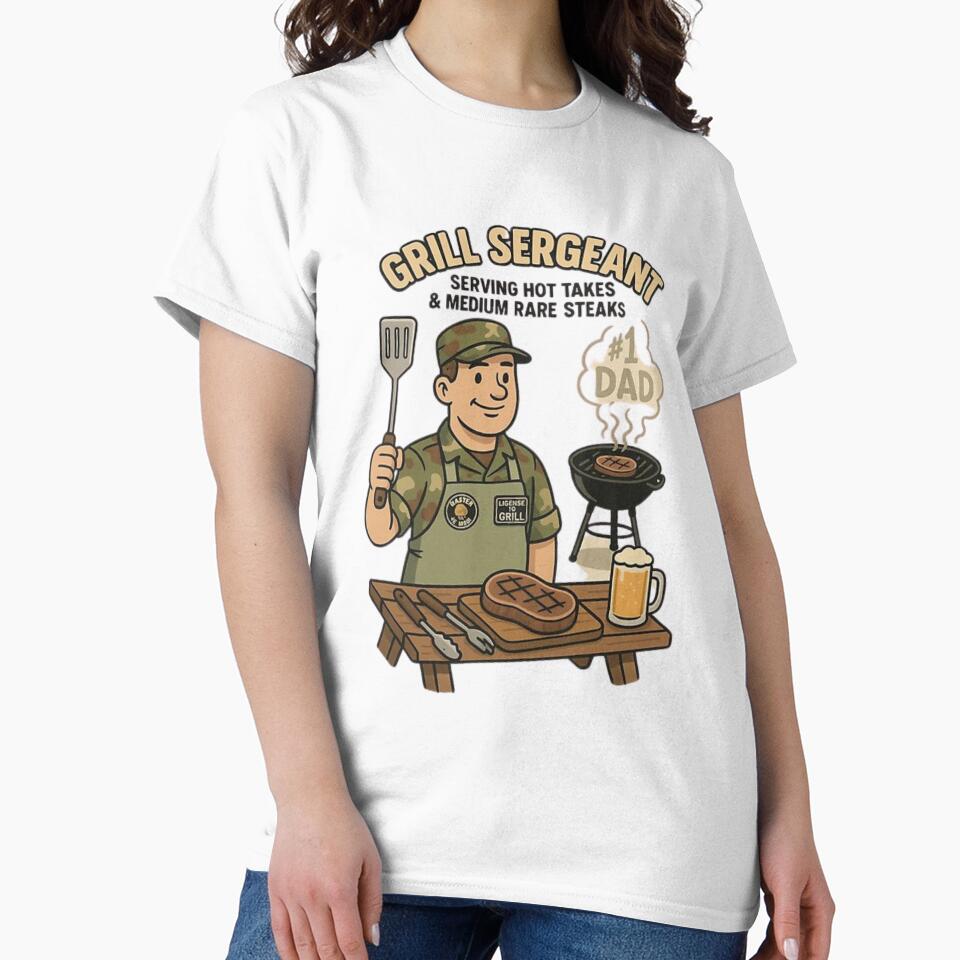 "License to Grill – Dad Edition" by Cgriffin18 T-Shirts, Hoodie, Sweatshirt | BlankRebels.com (Image 2)