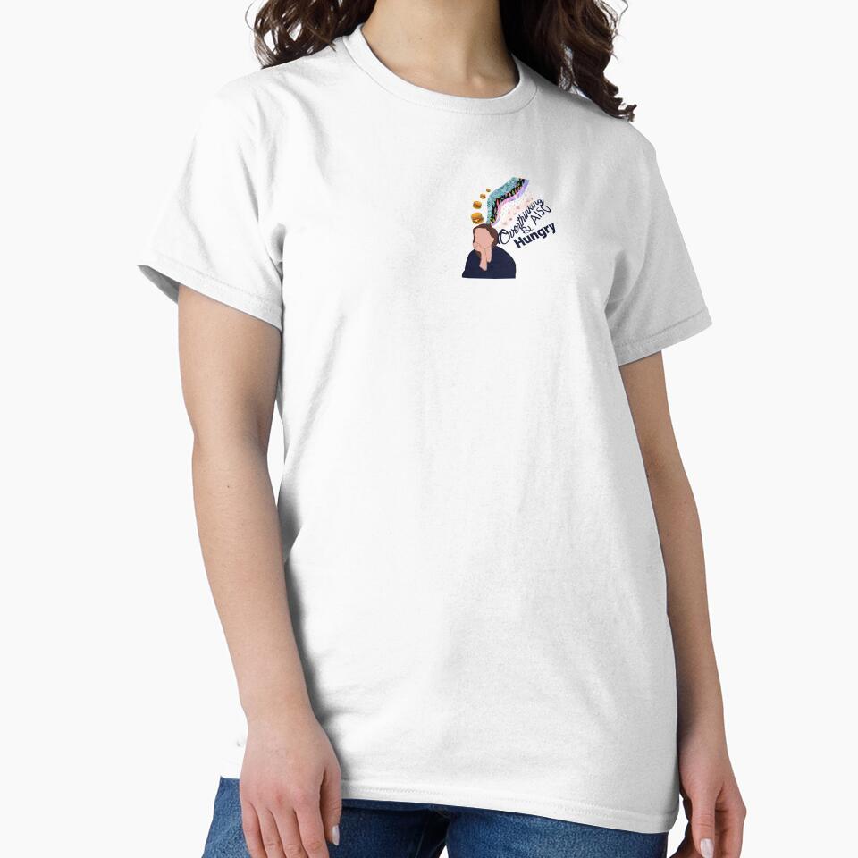 overthinking and also hungry by Independence arrival T-Shirts, Hoodie, Sweatshirt | BlankRebels.com (Image 2)