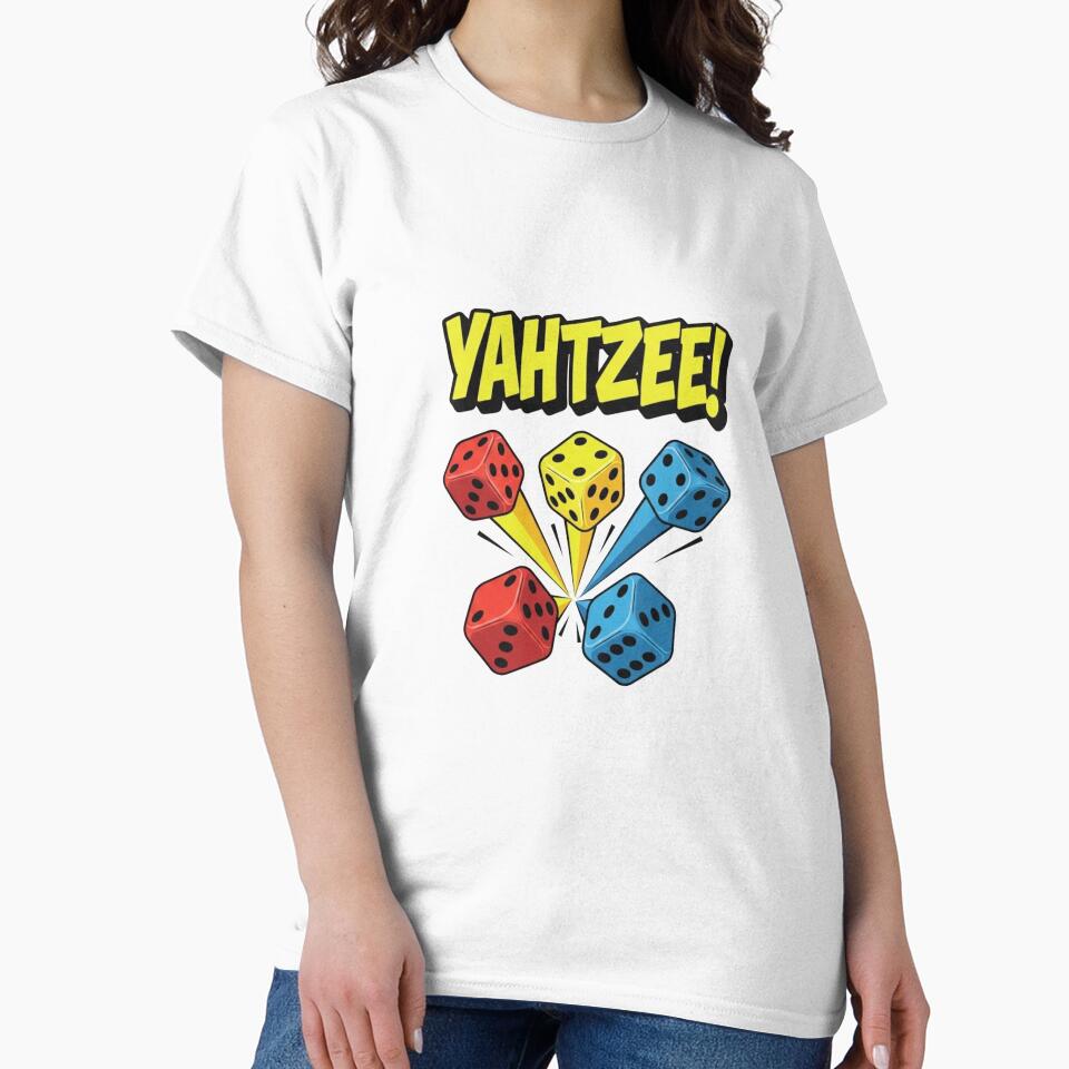Yahtzee Dice Game by TrendNova Studio T-Shirts, Hoodie, Sweatshirt | BlankRebels.com (Image 2)