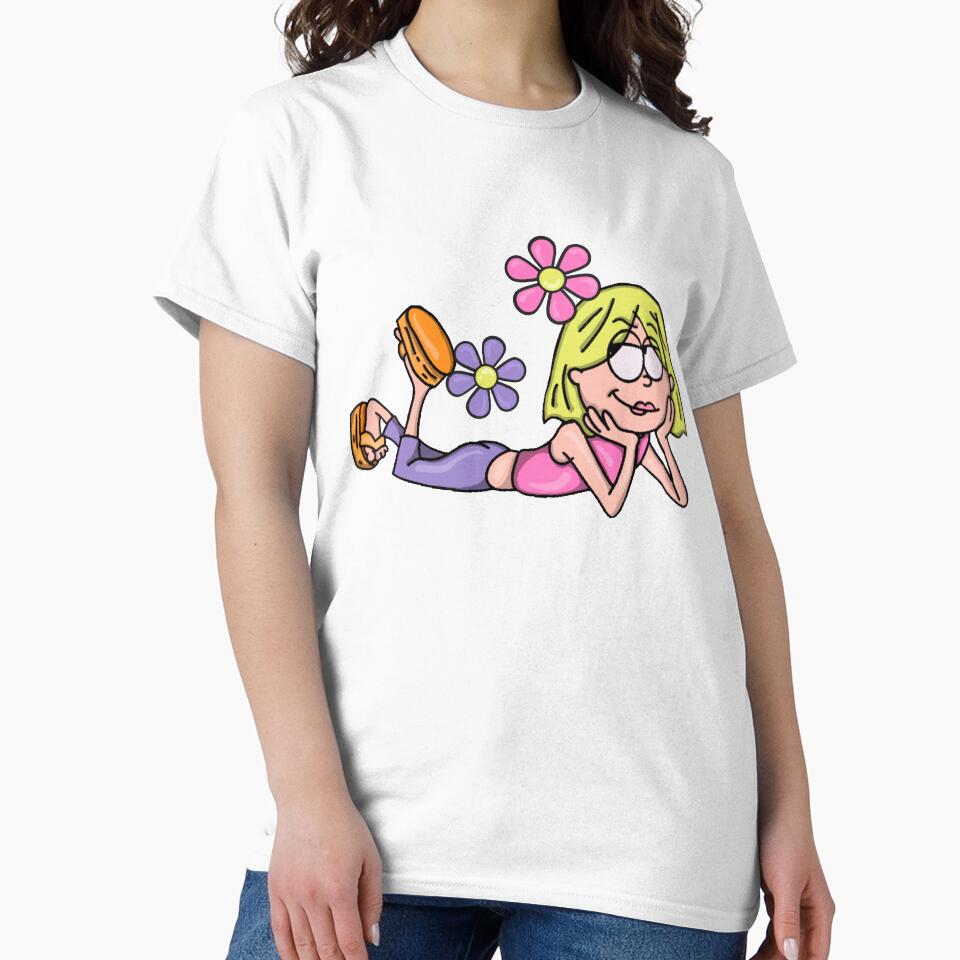 Y2K Lizzie McGuire Flower Art T-Shirts, Hoodie, Sweatshirt