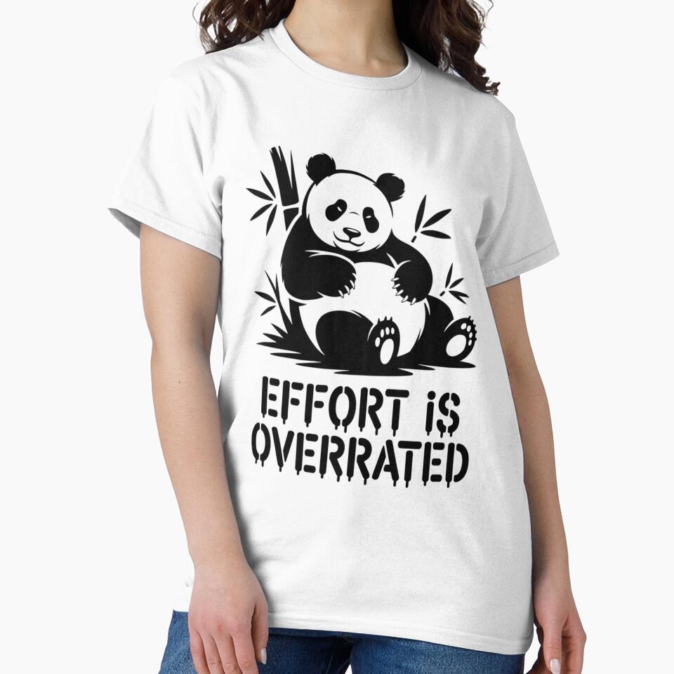 Lazy Panda Effort Is Overrated by 123ks