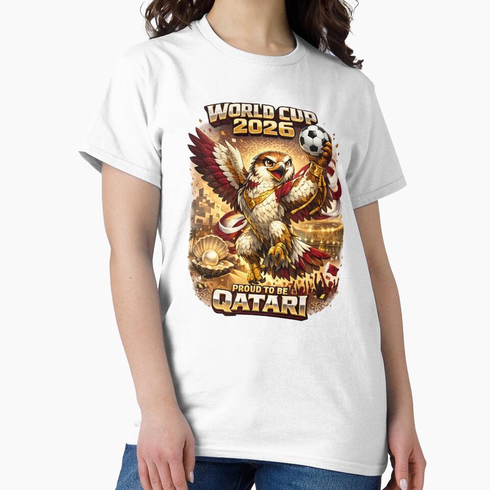 Proud to Be Qatari World Cup 2026 by Retro Arabica