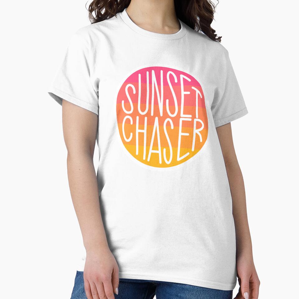 Sunset Chaser Circle by honeybutterfly T-Shirts, Hoodie, Sweatshirt | BlankRebels.com (Image 2)