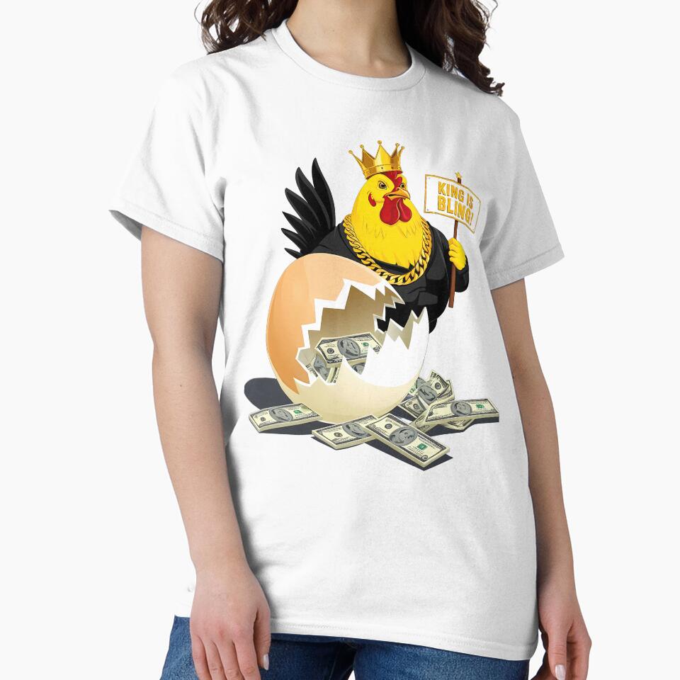 Egg Price: King is Bling – The Golden Inflation by RvinJo8 T-Shirts, Hoodie, Sweatshirt | BlankRebels.com (Image 2)