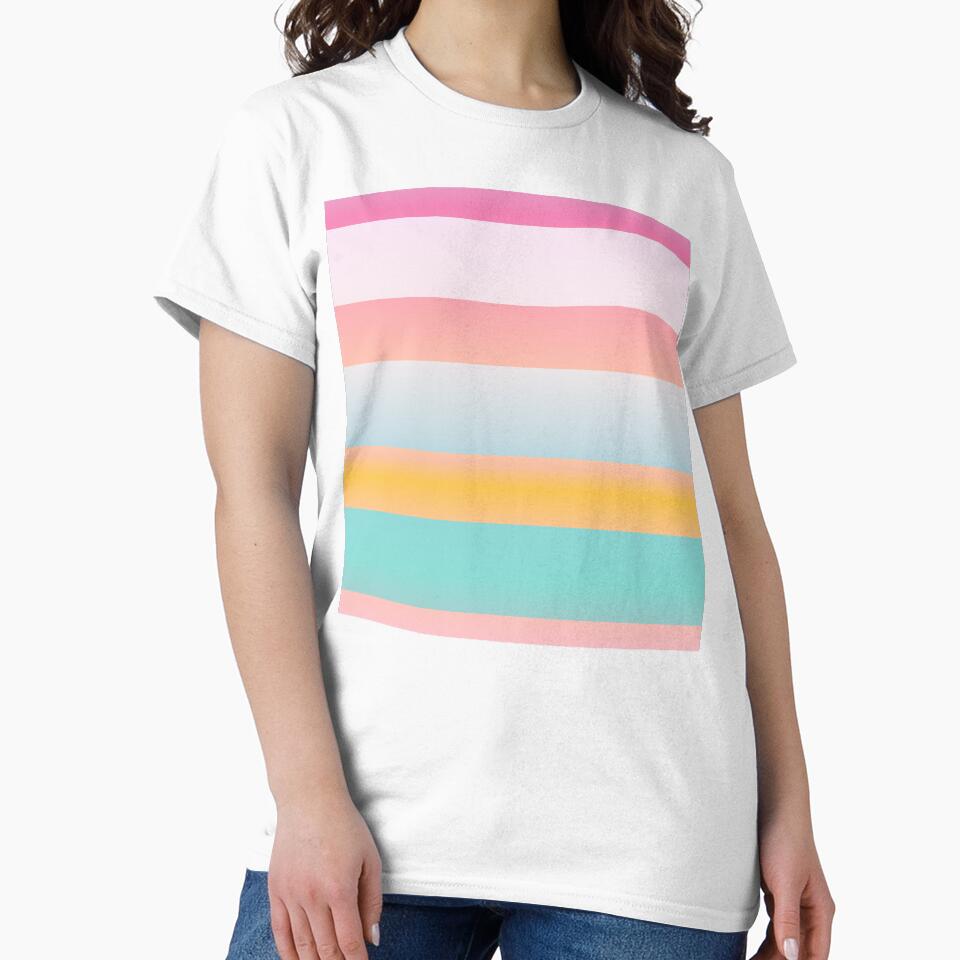 Pastel color palette horizontal striped | minimalist color palette striped by lausn