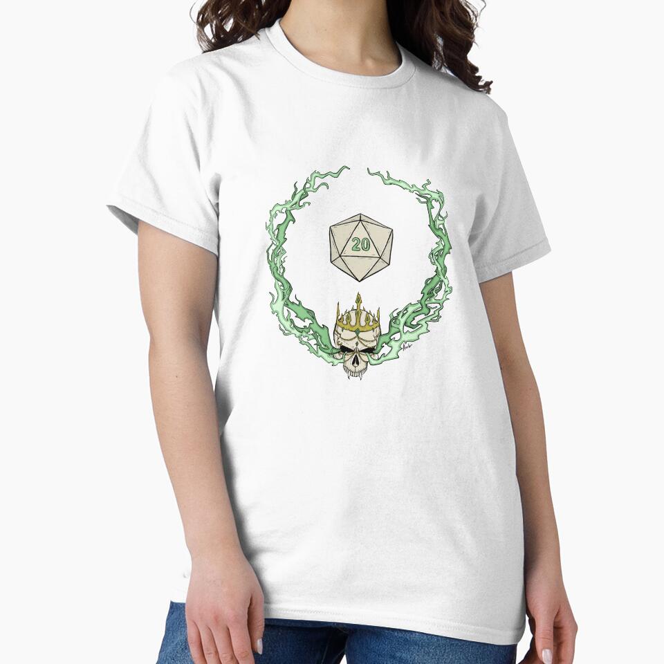 DnD - Necromancer class symbol by Avalon18 T-Shirts, Hoodie, Sweatshirt | BlankRebels.com (Image 2)