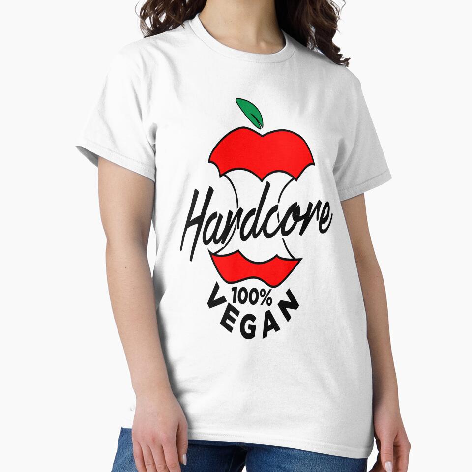 HARDCORE VEGAN VIBE by DiscoVibes T-Shirts, Hoodie, Sweatshirt | BlankRebels.com (Image 2)
