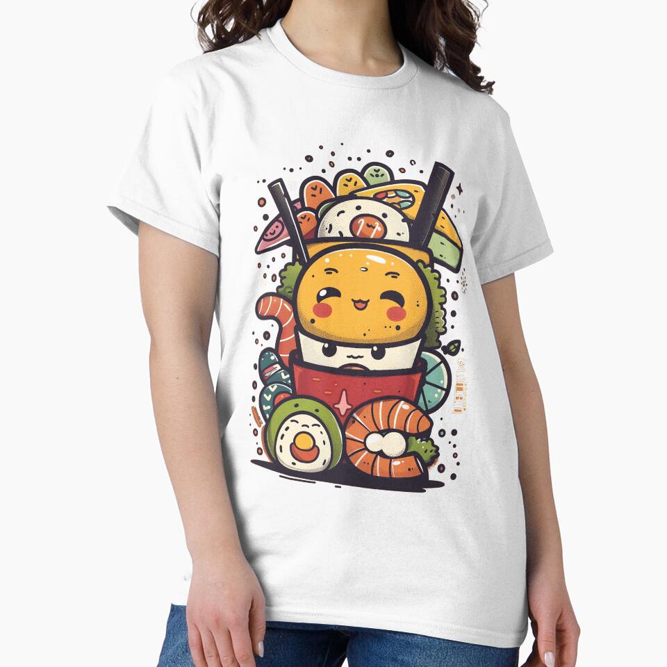 Kawai Shrimp by nomiraclehere T-Shirts, Hoodie, Sweatshirt | BlankRebels.com (Image 2)