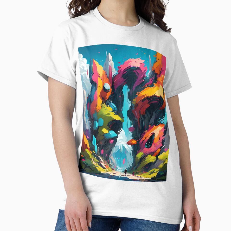 Large Colorful Nature Abstract Art by Esterlane T-Shirts, Hoodie, Sweatshirt | BlankRebels.com (Image 2)