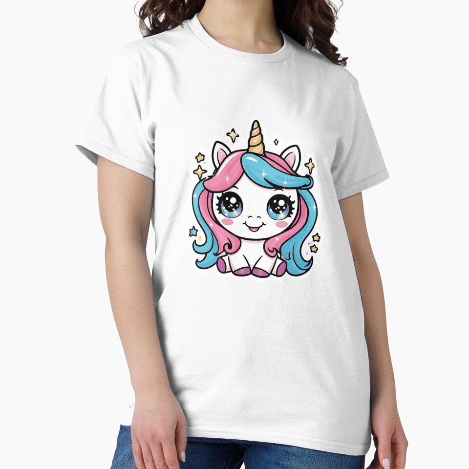 Kawaii Unicorn by Nekospaces T-Shirts, Hoodie, Sweatshirt | BlankRebels.com (Image 2)