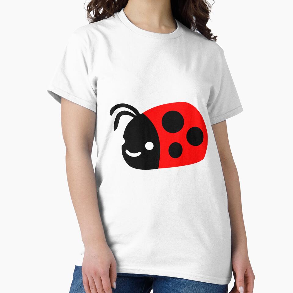 Kawaii Ladybug With Adorable Face by CreativeCranium
