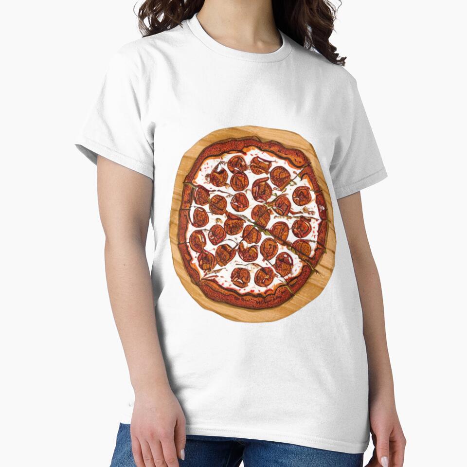 The Pizza Adventure - Cheesy Delight - Hot pizza by WBP Mart T-Shirts, Hoodie, Sweatshirt | BlankRebels.com (Image 2)