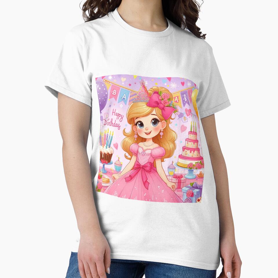 Cute Small Girl Birthday by Mywaymylife T-Shirts, Hoodie, Sweatshirt | BlankRebels.com (Image 2)