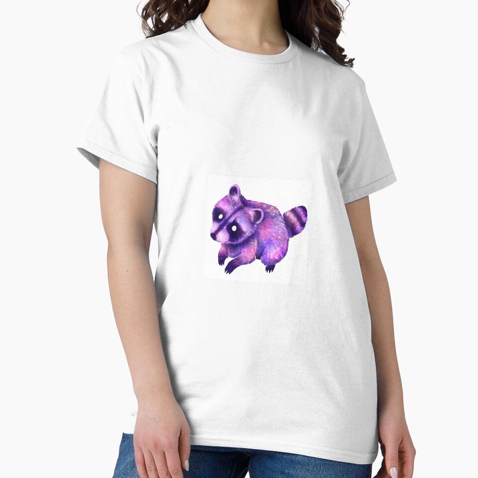 Galaxy Raccoon by Kolaholismi T-Shirts, Hoodie, Sweatshirt | BlankRebels.com (Image 2)