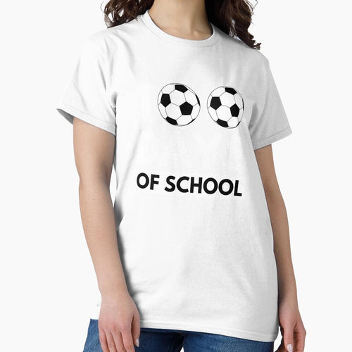 100 Days Of School cool soccer player/fan Teacher student by snowry