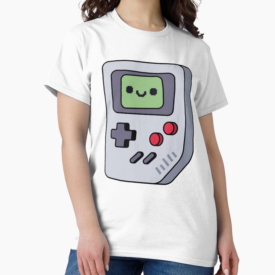 Retro Handheld Game Device by SideQuestDoodles T-Shirts, Hoodie, Sweatshirt | BlankRebels.com (Image 2)