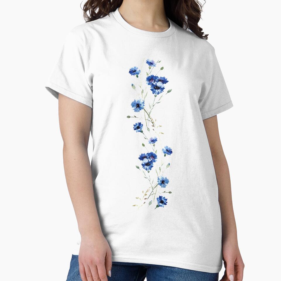 flower illustration by ZanaKirania T-Shirts, Hoodie, Sweatshirt | BlankRebels.com (Image 2)