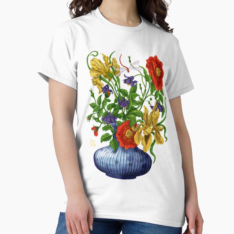 Vintage Botanical Illustration by Saturday-Sketch T-Shirts, Hoodie, Sweatshirt | BlankRebels.com (Image 2)
