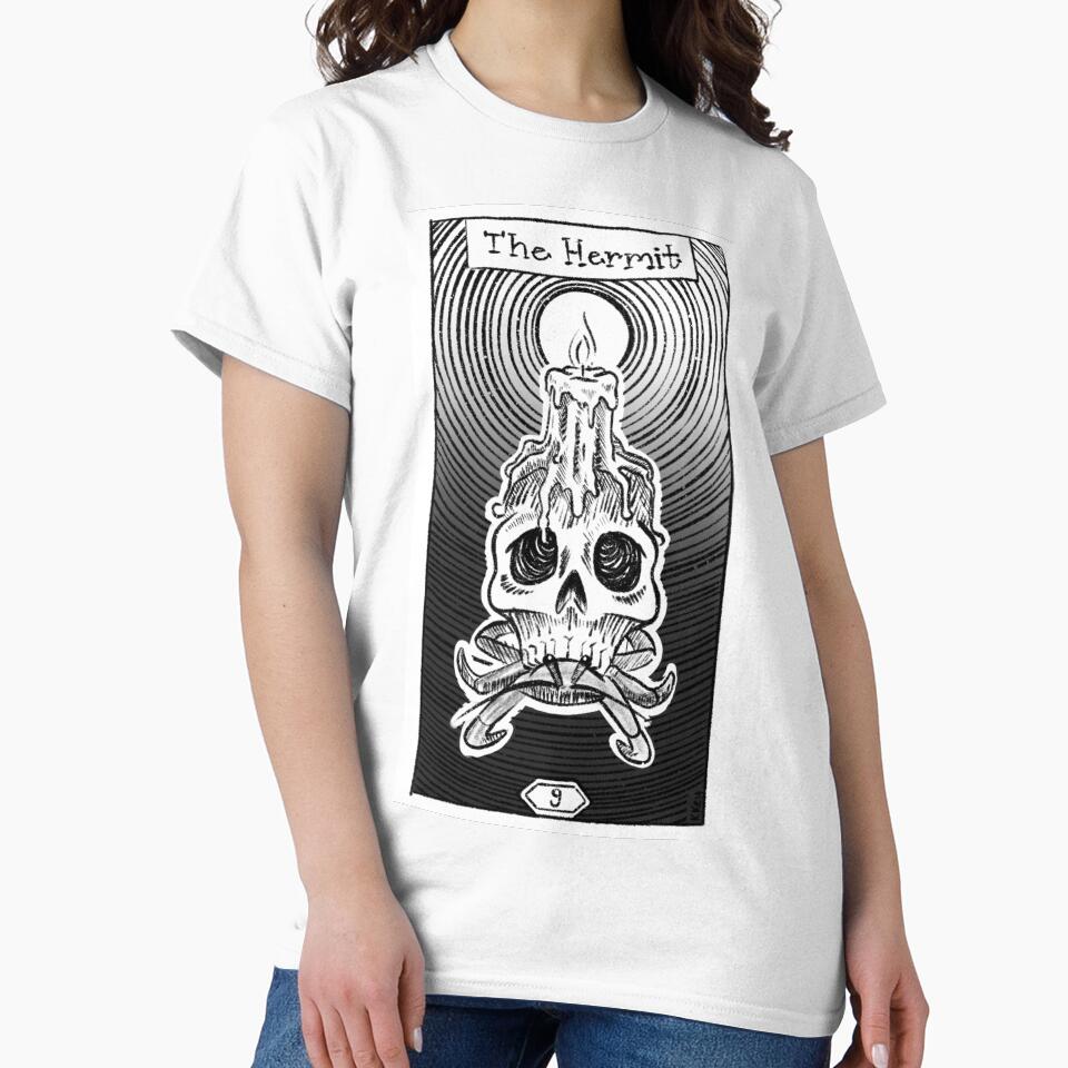 The Hermit - Dead Tarot by KKeyArt T-Shirts, Hoodie, Sweatshirt | BlankRebels.com (Image 2)