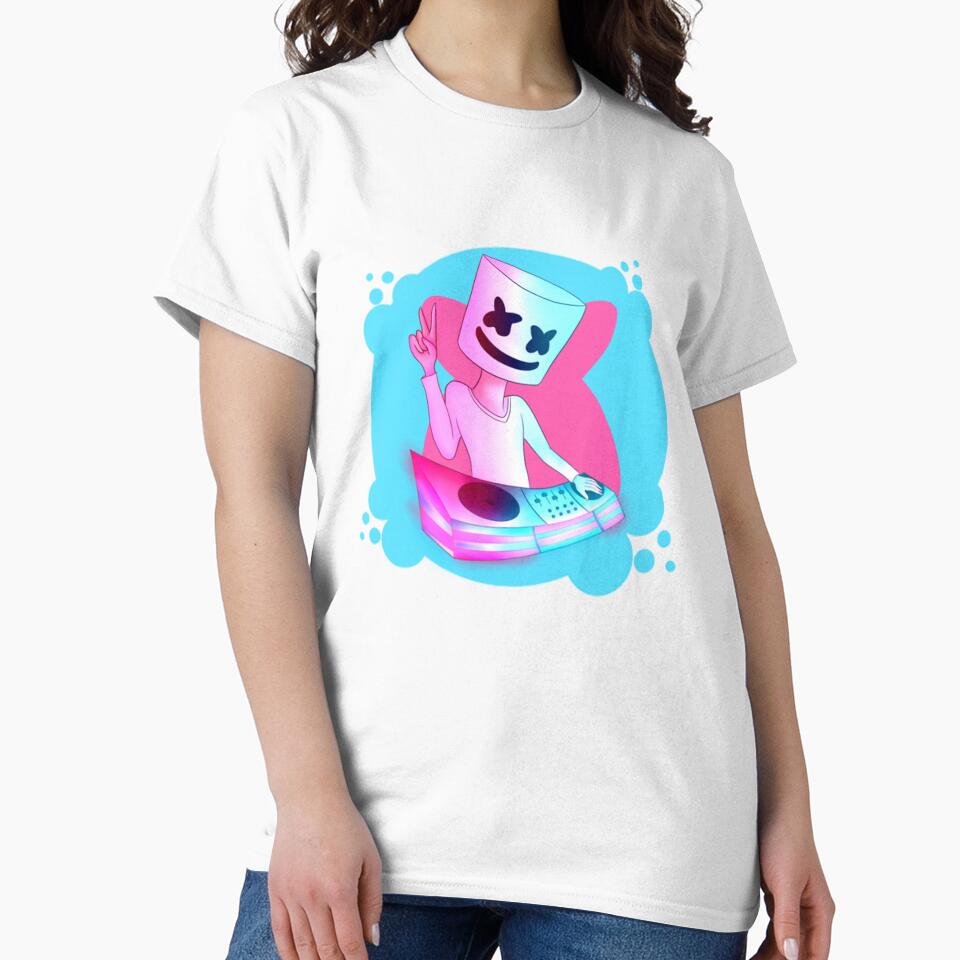 Marshmello DJ by FrenchArtee T-Shirts, Hoodie, Sweatshirt | BlankRebels.com (Image 2)