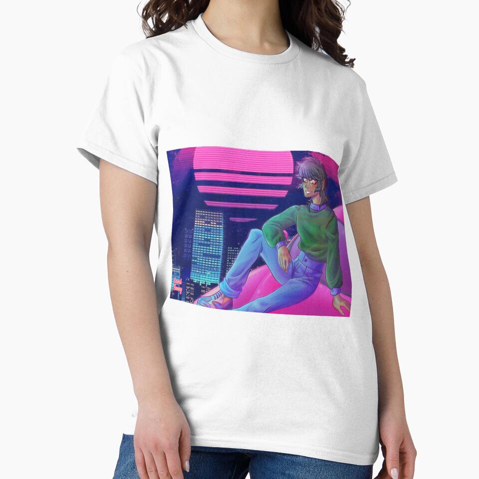 Akira Fudo vaporwave by Masa-Chan T-Shirts, Hoodie, Sweatshirt | BlankRebels.com (Image 2)