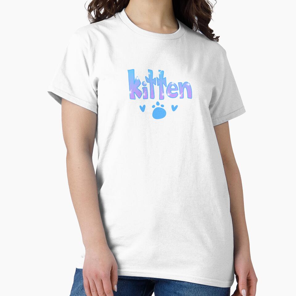 Purple and Blue Kitten by gross-girl99 T-Shirts, Hoodie, Sweatshirt | BlankRebels.com (Image 2)